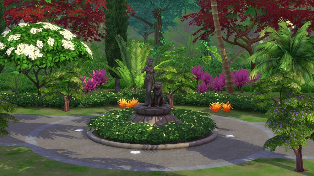 Statue e vegetazione Statue e vegetazione